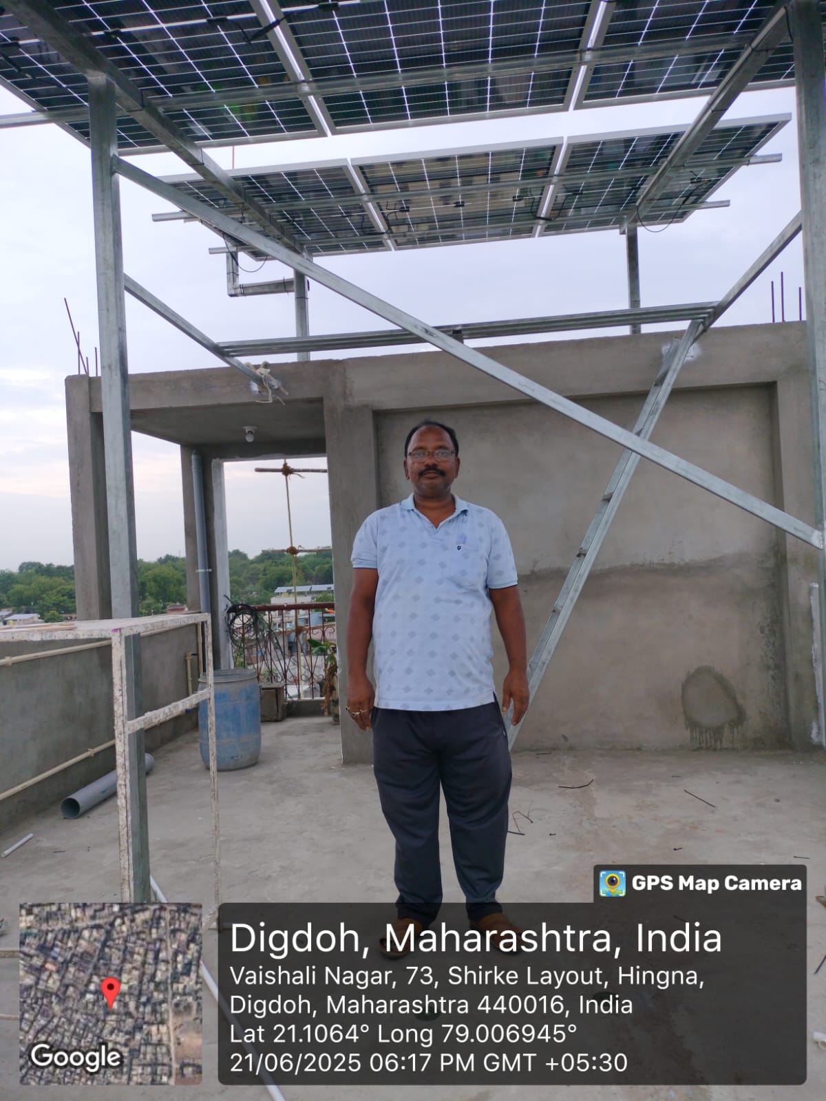 Residential solar rooftop installation in Nagpur, Maharashtra – solar rooftop services in Nagpur, HT/LT connection, net metering, MSEDCL approved | Richa Enterprises
