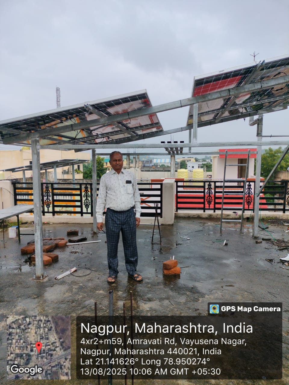 Residential solar rooftop installation in Nagpur, Maharashtra – solar rooftop services in Nagpur, HT/LT connection, net metering, MSEDCL approved | Richa Enterprises