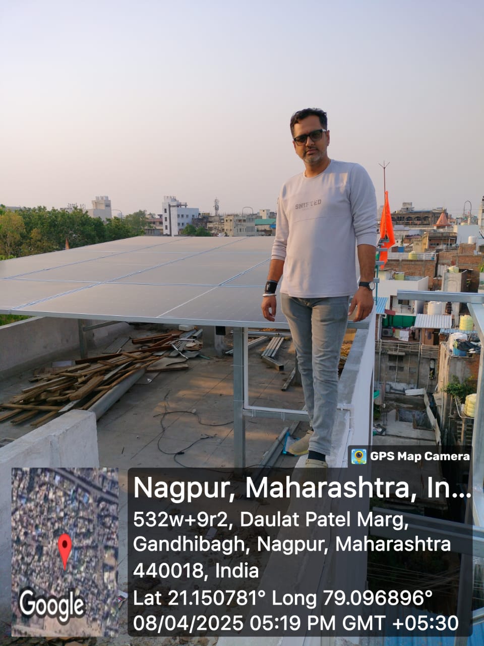Residential solar rooftop installation in Nagpur, Maharashtra – solar rooftop services in Nagpur, HT/LT connection, net metering, MSEDCL approved | Richa Enterprises