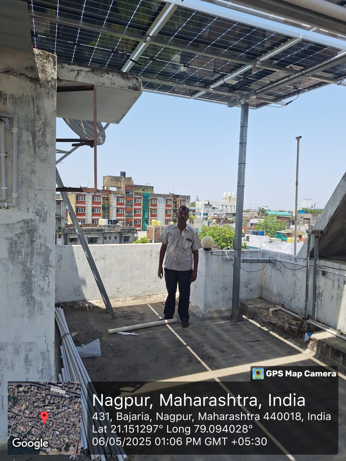 Residential solar rooftop installation in Nagpur, Maharashtra – solar rooftop services in Nagpur, HT/LT connection, net metering, MSEDCL approved | Richa Enterprises