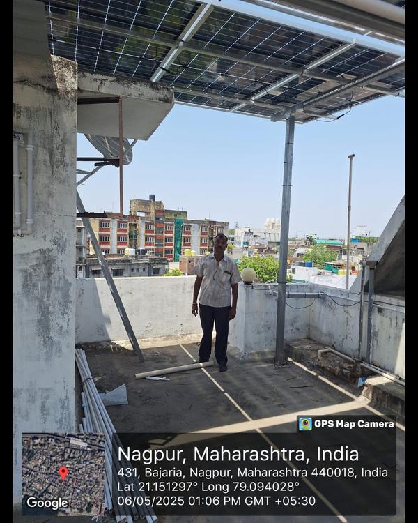 Residential solar rooftop installation in Nagpur, Maharashtra – solar rooftop services in Nagpur, HT/LT connection, net metering, MSEDCL approved | Richa Enterprises