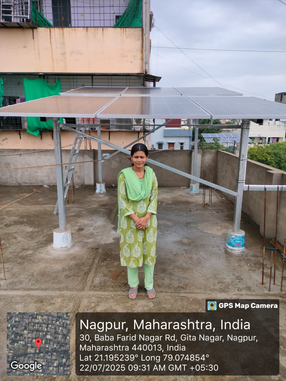 Industrial solar rooftop installation in Nagpur, Maharashtra – solar rooftop services in Nagpur, HT/LT connection, net metering, MSEDCL approved | Richa Enterprises